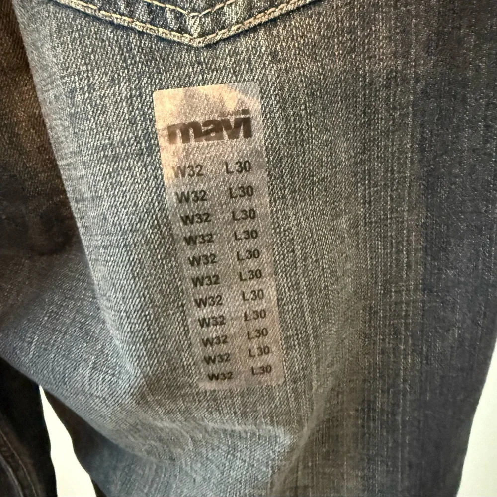✨ Mavi “Max” Straight Leg Jeans 32x30 Dark Wash | 100% Cotton | Made in Turkey - Picture 10 of 15
